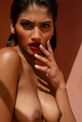 Hot And Tanned Model Angel Constance